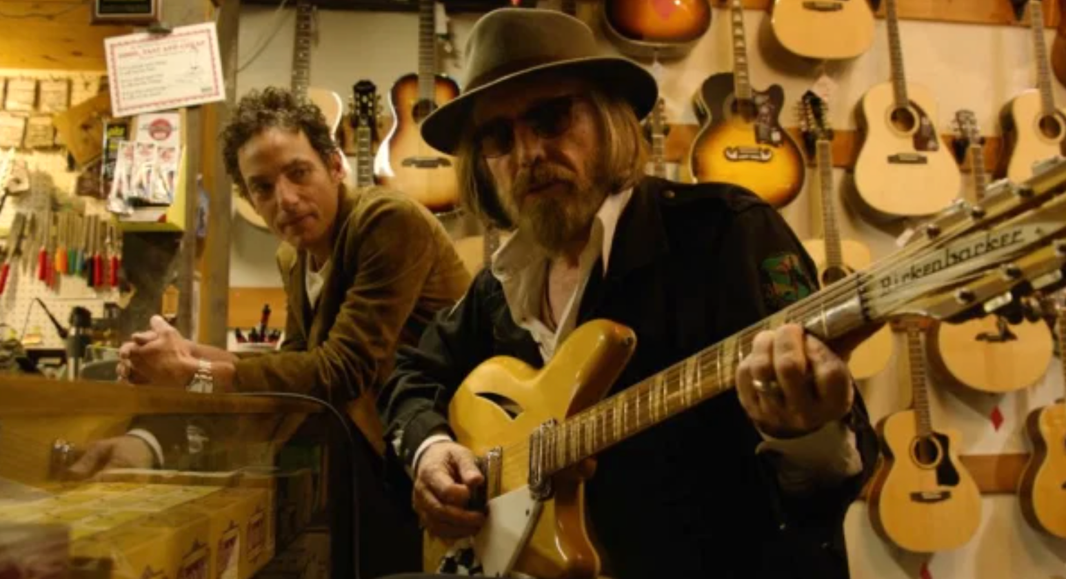 Jakob Dylan och Tom Petty.
