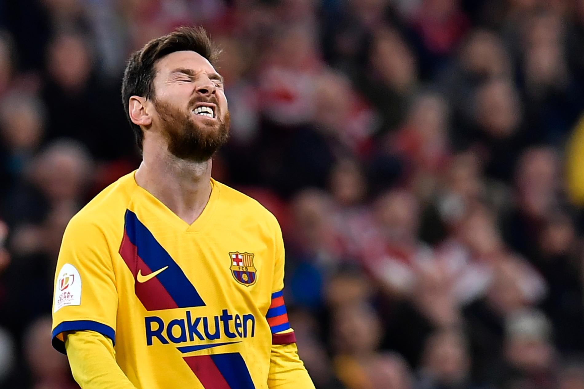 Låg klubbledningen bakom kritiken mot Lionel Messi och andra Barcelona-stjärnor? Arkivbild.