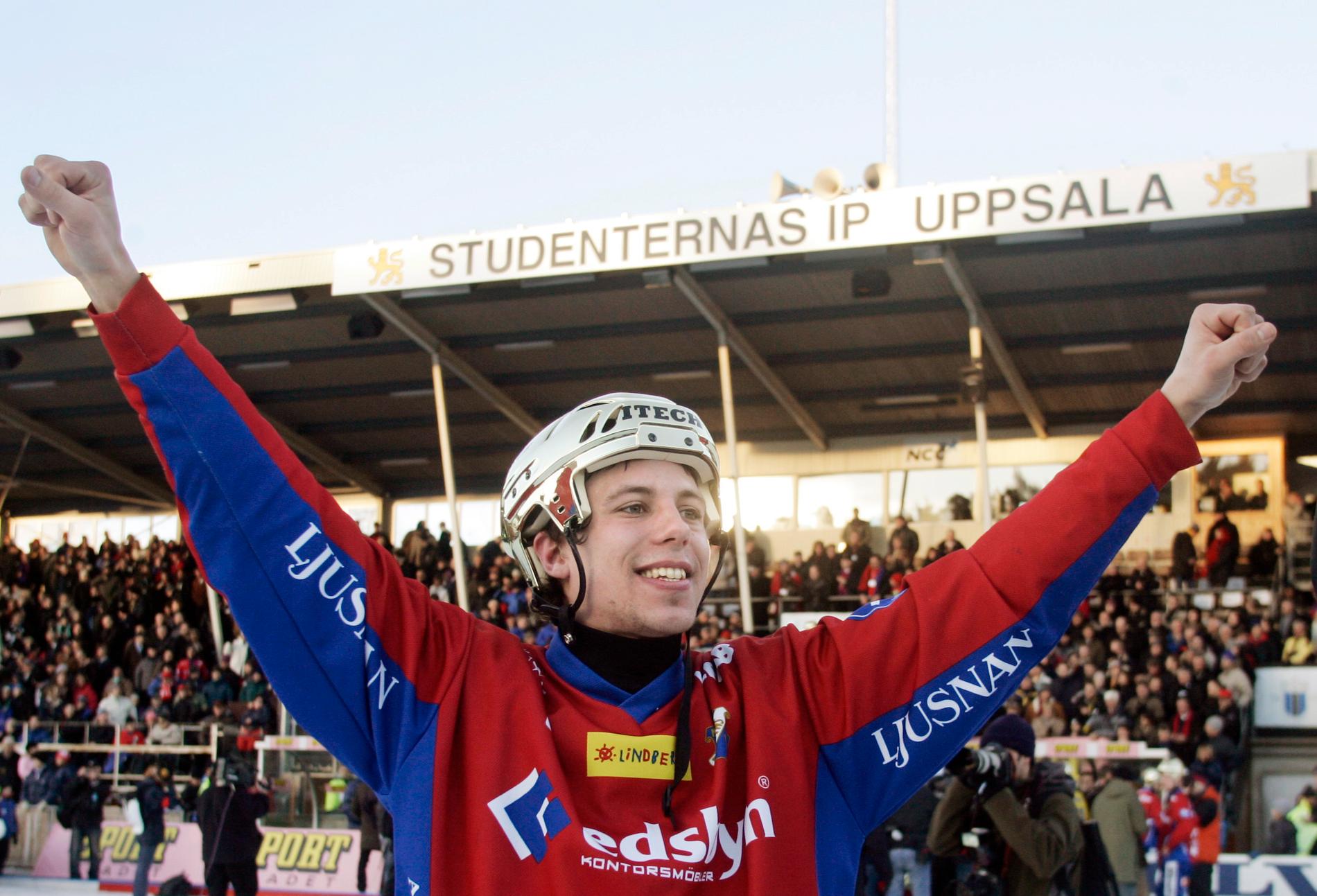 Redan 2005 blev Per Hellmyrs svensk mästare med Edsbyn.