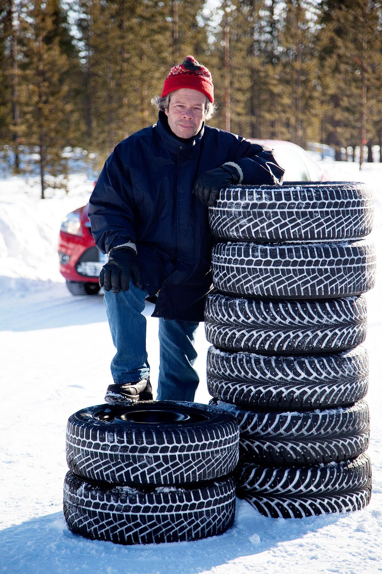 Aftonbladets Robert Collin har testat vinterdäck sedan mitten av 1980-talet.