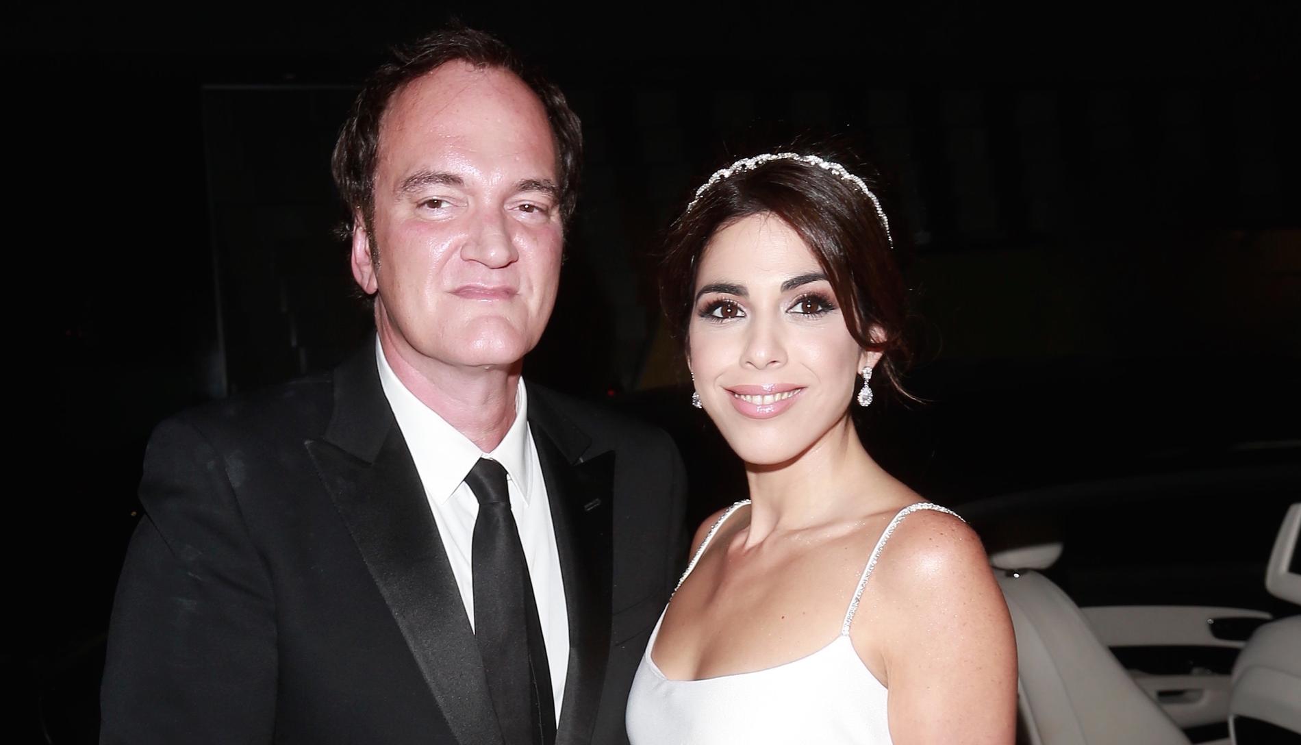 Quentin Tarantino och hustrun Daniella.
