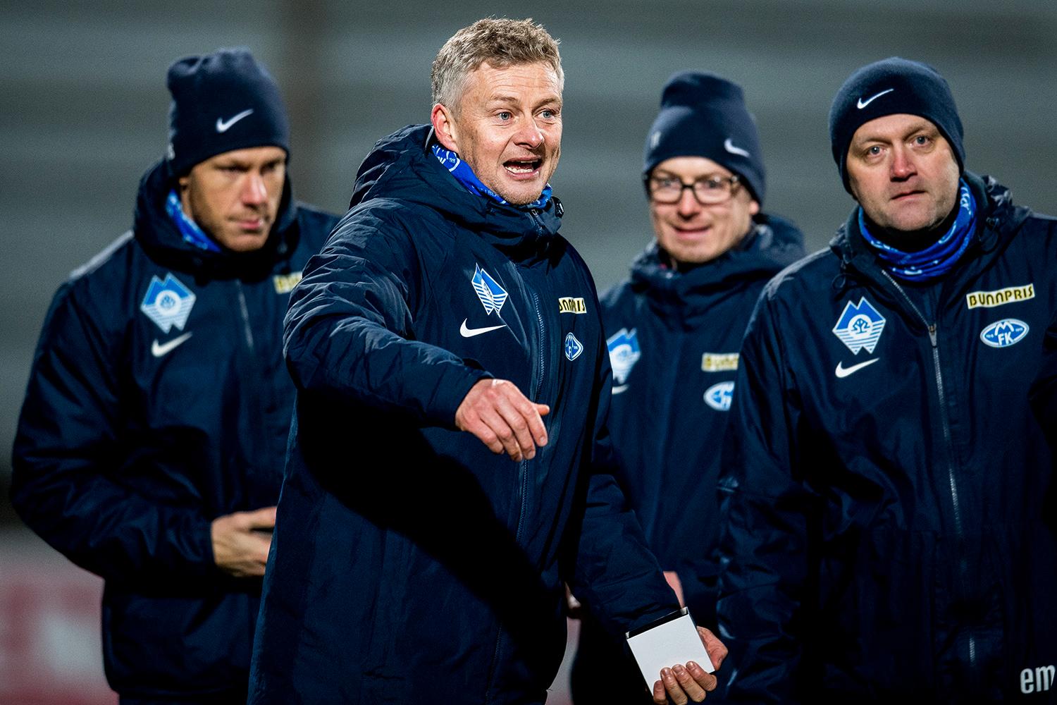 Ole Gunnar Solskjaer återvänder inte till Molde. 