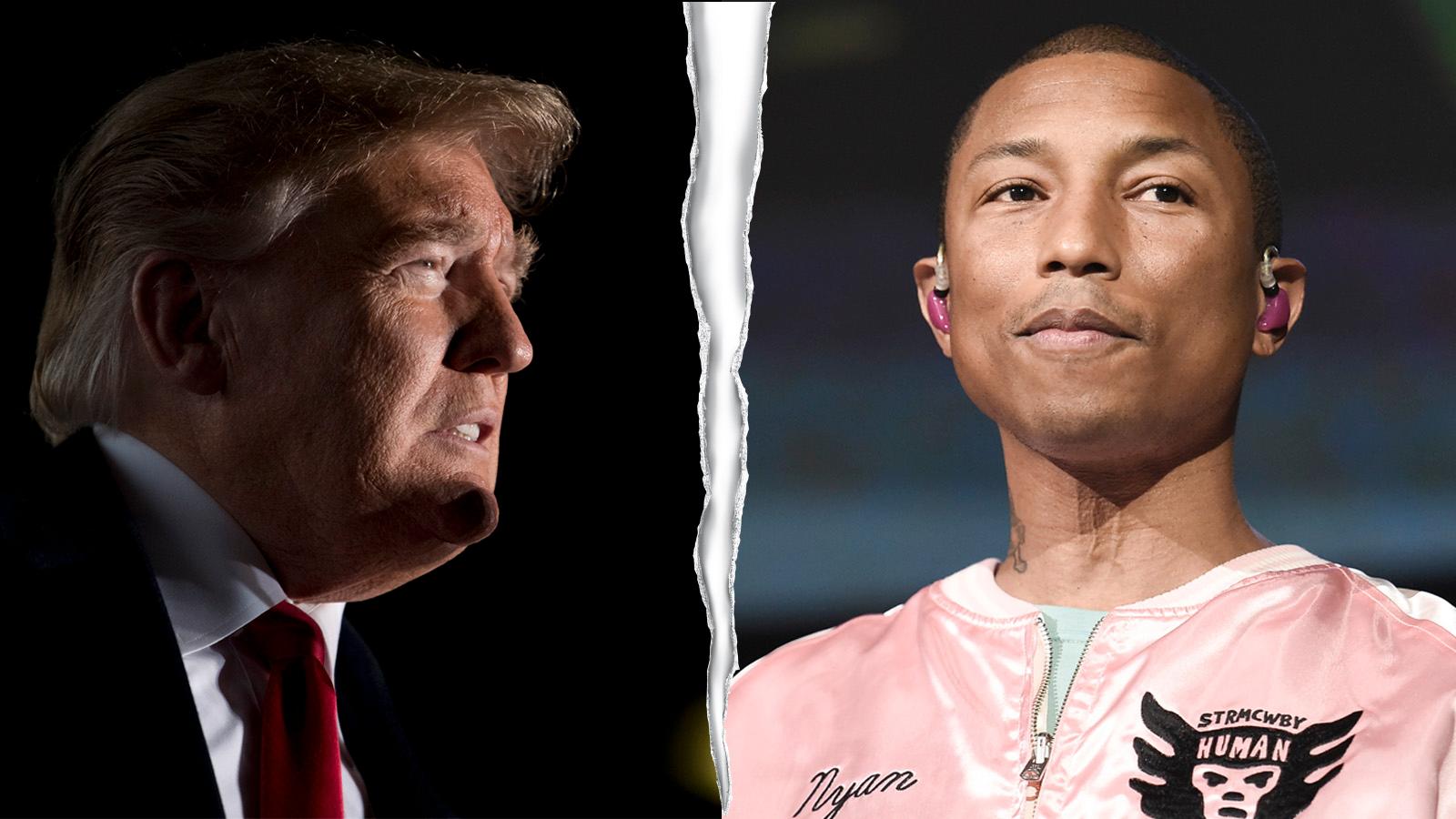 Pharrell Williams förbjuder Trump att spela hans musik