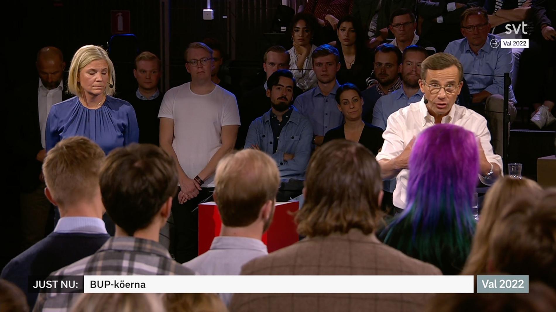 I höstas medverkade Anna som publik i SVT:s statsministerduell, och fick då möjlighet att ställa frågor till nuvarande statsminister Ulf Kristersson.