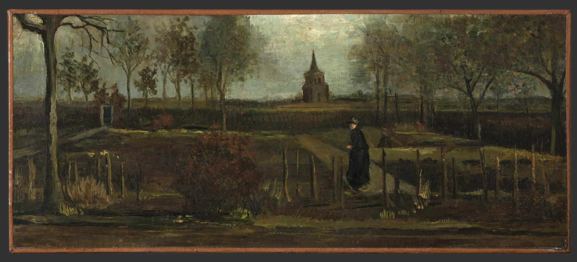 Van Goghs målning ”Spring Garden”.