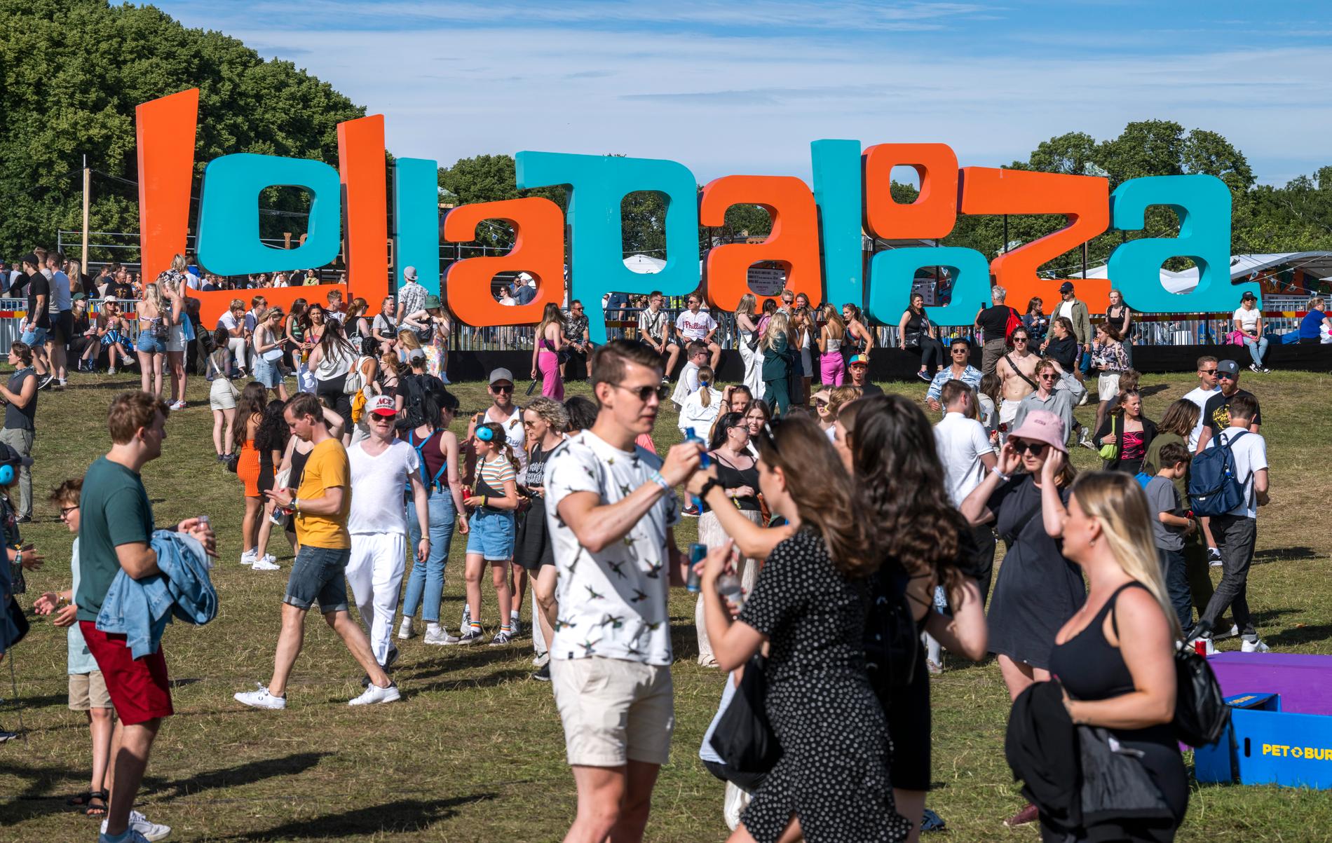Den 29 juni inleds årets upplaga av Lollapalooza på Gärdet i Stockholm. Förra året lockade festivalen 70 000 besökare. Arkivbild.