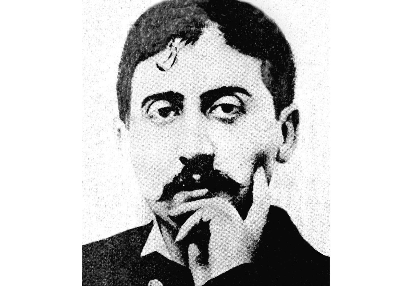 Brev av Marcel Proust (1871–1922) väcker uppmärksamhet i Frankrike. Arkivbild.