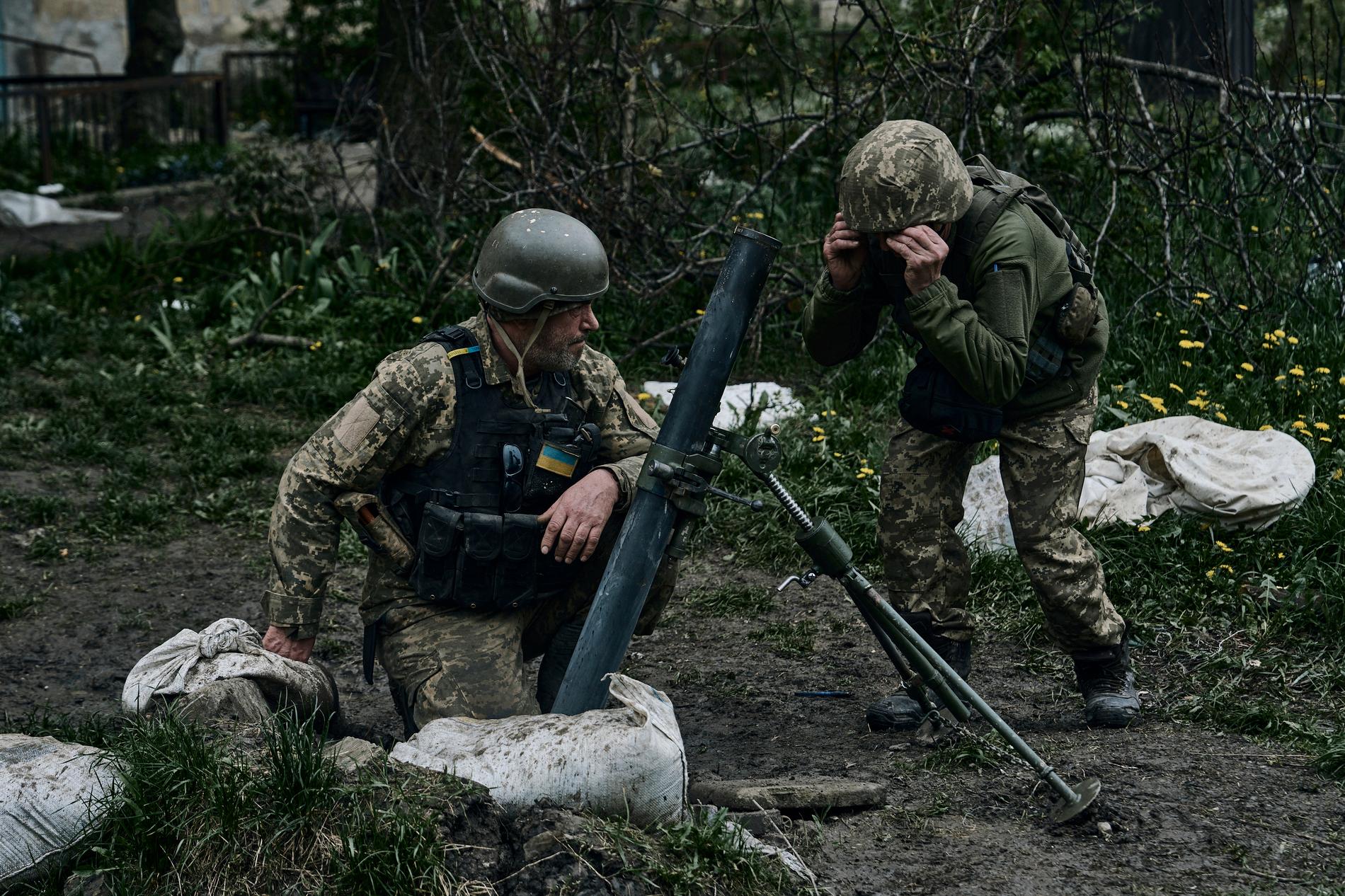 De ukrainska soldaterna har nu lämnat Avdijivka. Bilden är från området förra våren.
