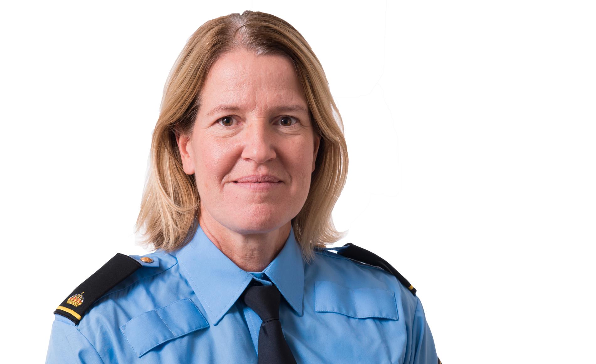 Louise Bovin är kommunpolis på Östermalm. 