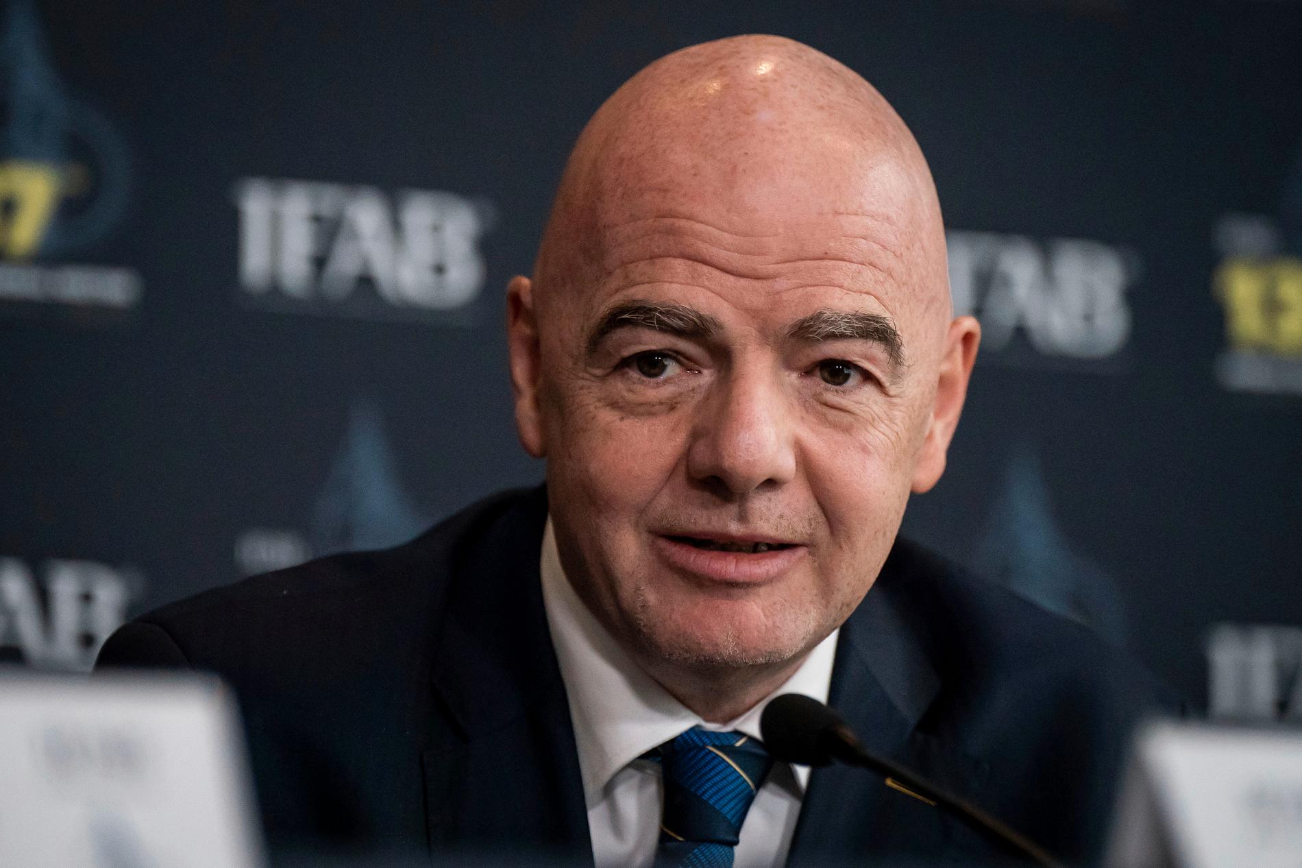 Gianni Infantino omvald till Fifa-president