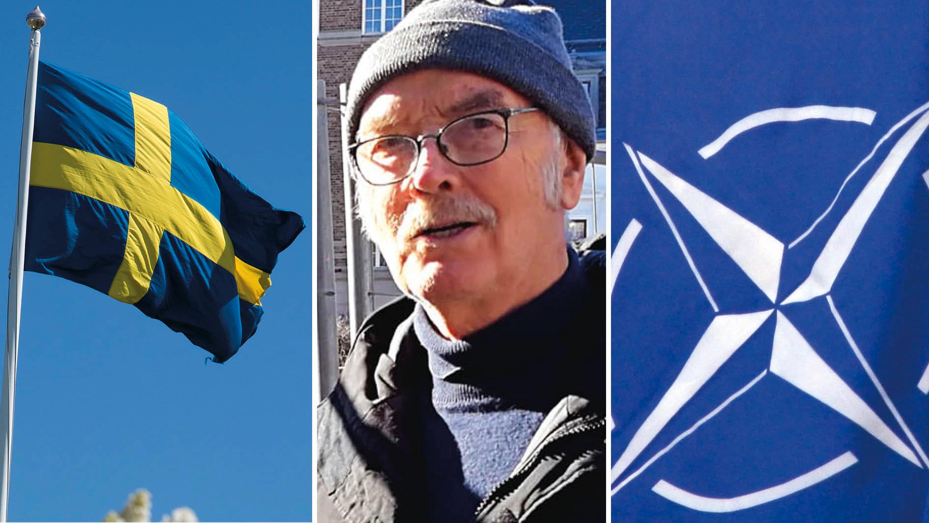 Med en ton av antiryskt hat och i hopp om en valseger försöker främst borgerliga politiker hasta fram ett beslut om Natointräde, skriver Rolf vom Dorp som lämnade USA för Sverige som krigsvägrare under Vietnamkriget.