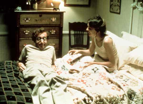 Woody Allen och Diane Keaton i Annie Hall.