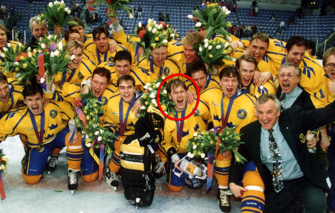 ”Sigge” i Tre Kronors OS-guldlag 1994.