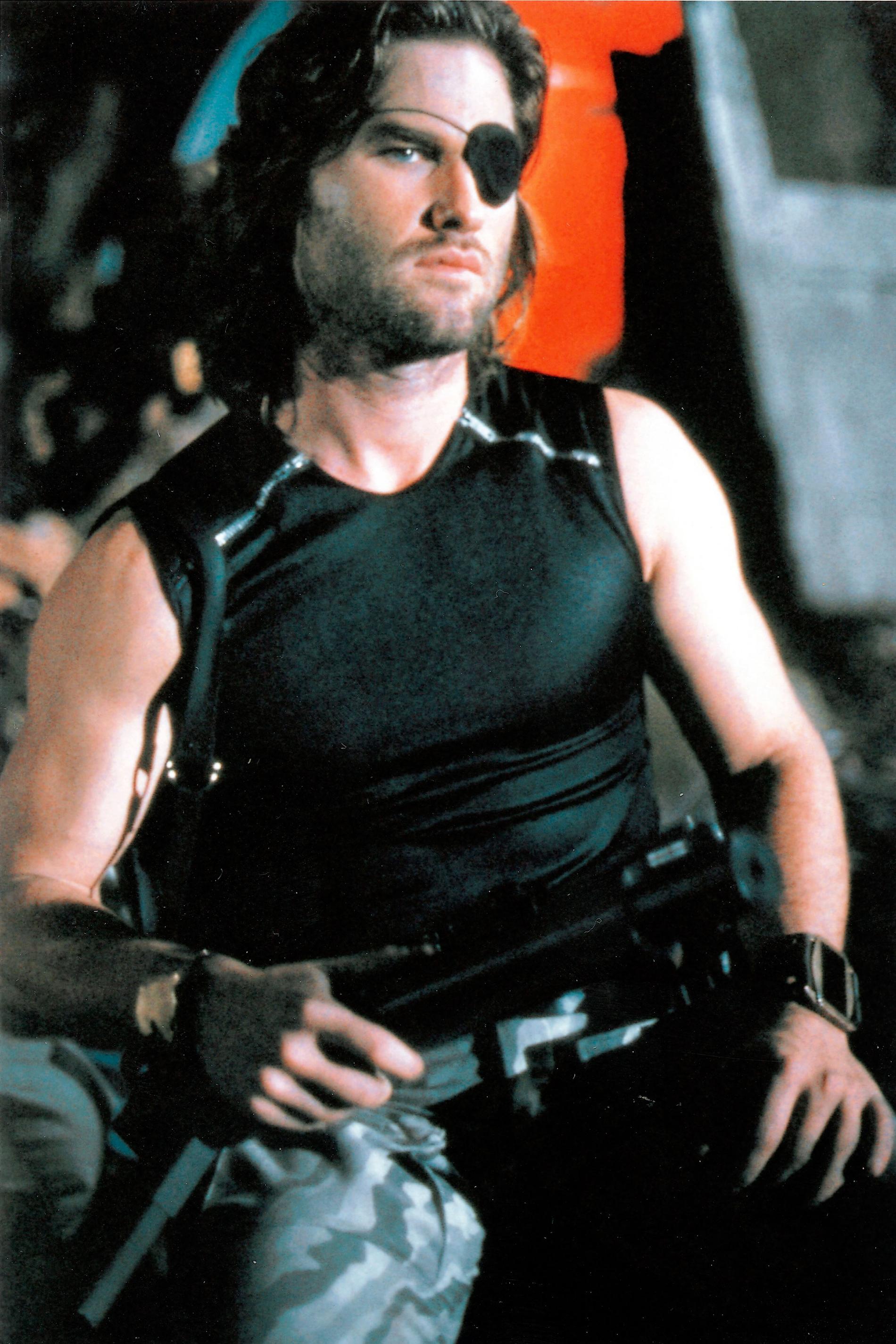 Kurt Russell som Snake Plissken i ”Flykten från New York”.