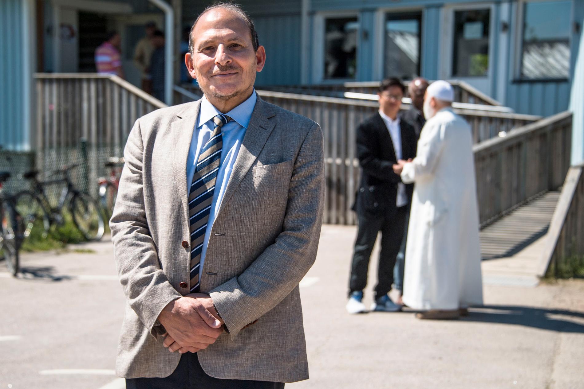 Ismail Abuhelal, ordförande i Stiftelsen Växjö muslimer, är nöjd.
