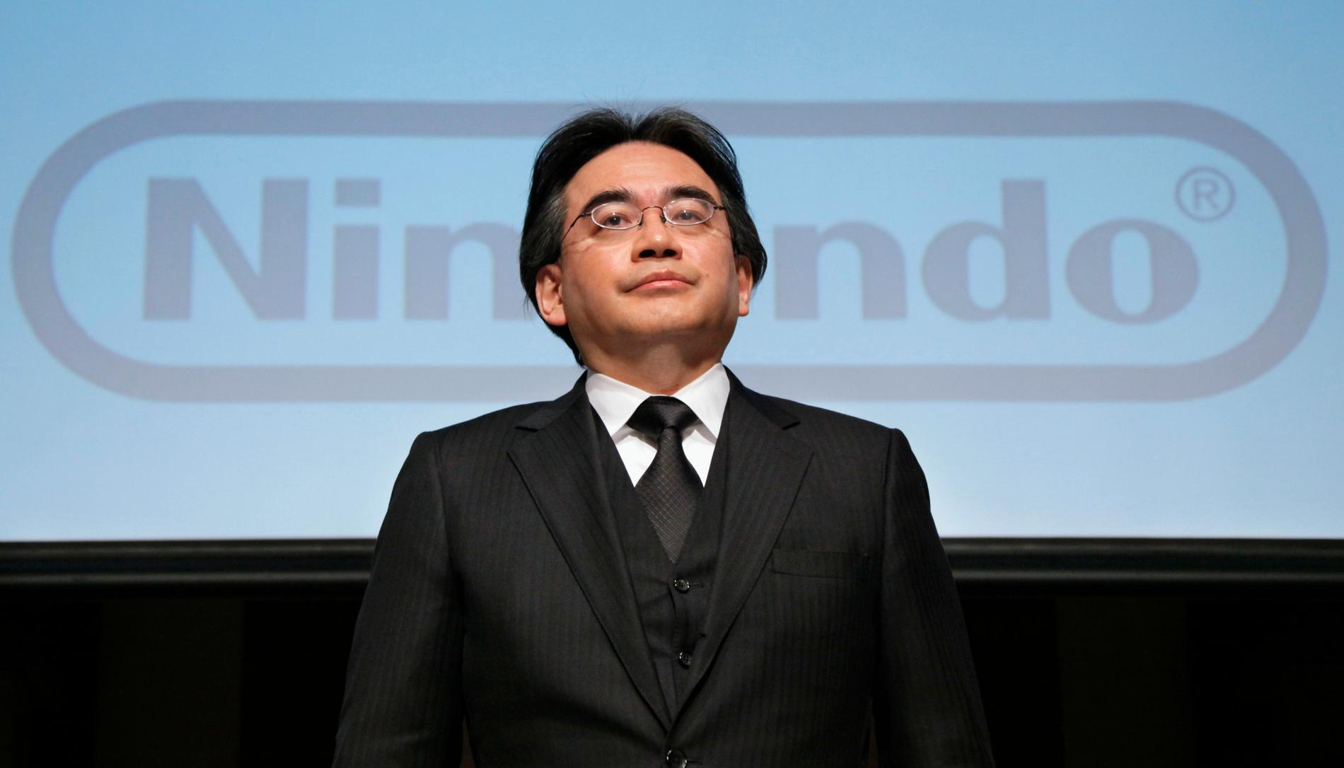 Nintendos vd Satoru Iwata.