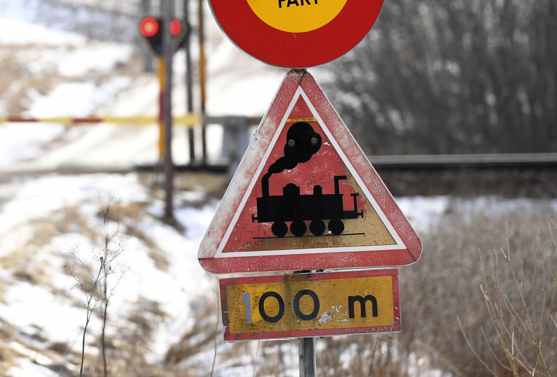 Två personer dog i en olycka vid en järnvägskorsning i Boden i helgen. Totalt har 15 personer omkommit i liknande olyckor i år. Arkivbild.