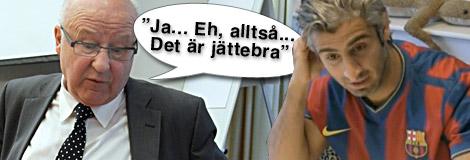 Lars-Åke Lagrell och den falske Zlatan – Ehsan Dadiar.