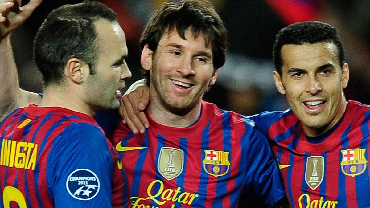 Messi och de andra spelarna i Barcelona möter PSG 4 augusti.