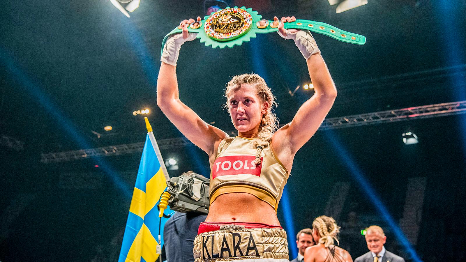 ”Hulken från Höllviken” – boxaren Klara Svensson.