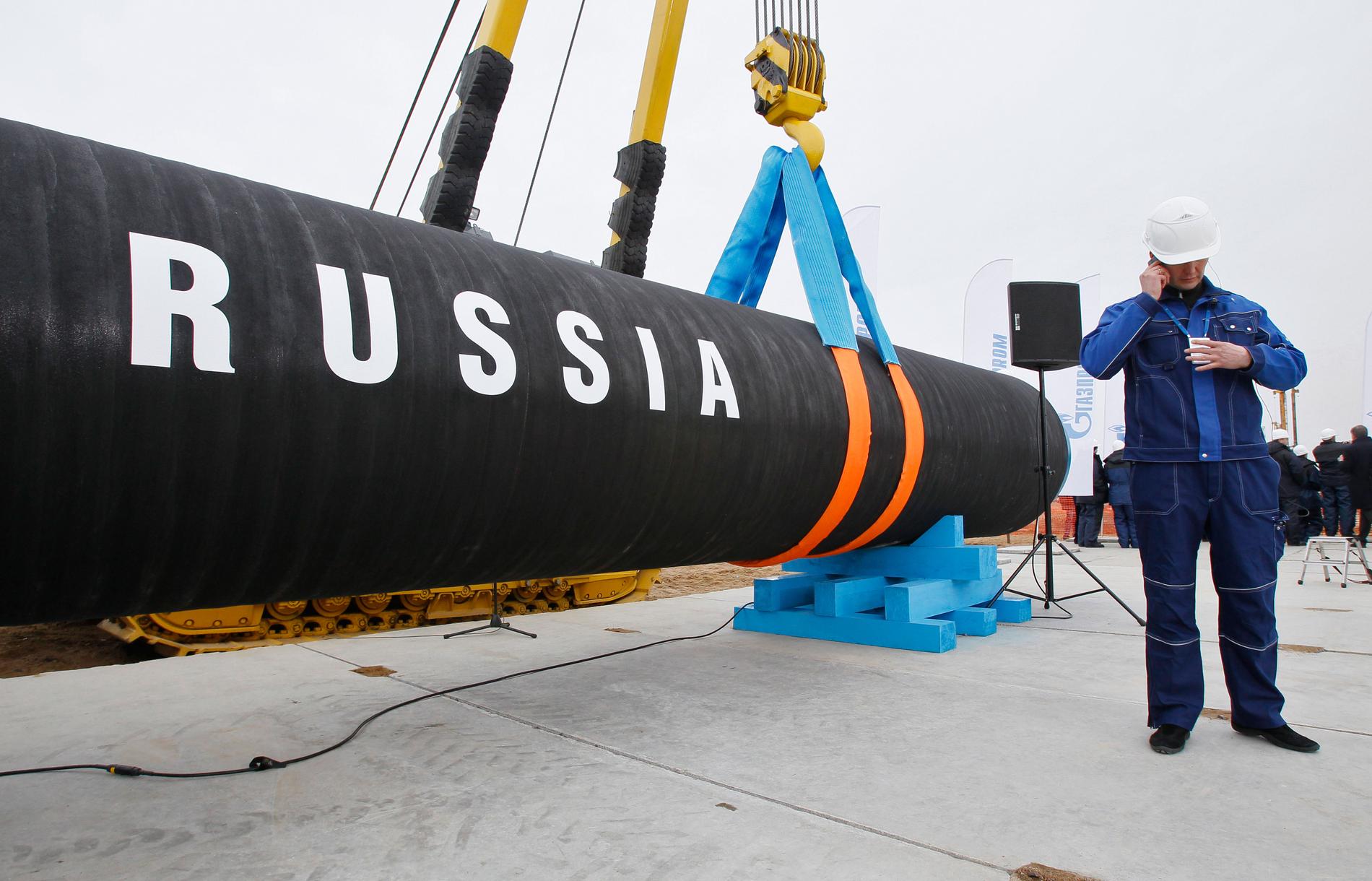 Bygget av gasledningen Nord Stream påbörjades 2010. Nu diskuteras en fortsättning av projektet med fördubblad kapacitet: Nord Stream 2.