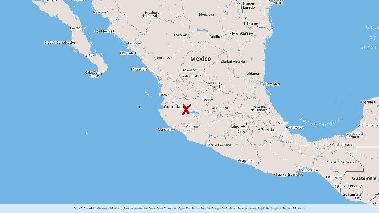 Massgraven i en brunn upptäcktes utanför staden Guadalajara i delstaten Jalisco i Mexiko.