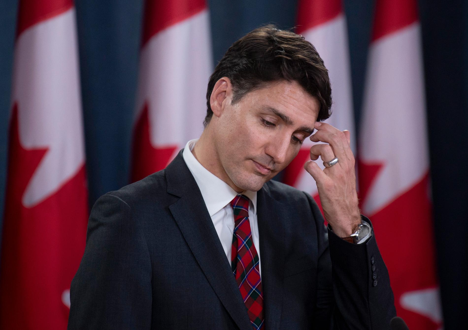 Kanadas premiärminister Justin Trudeau.