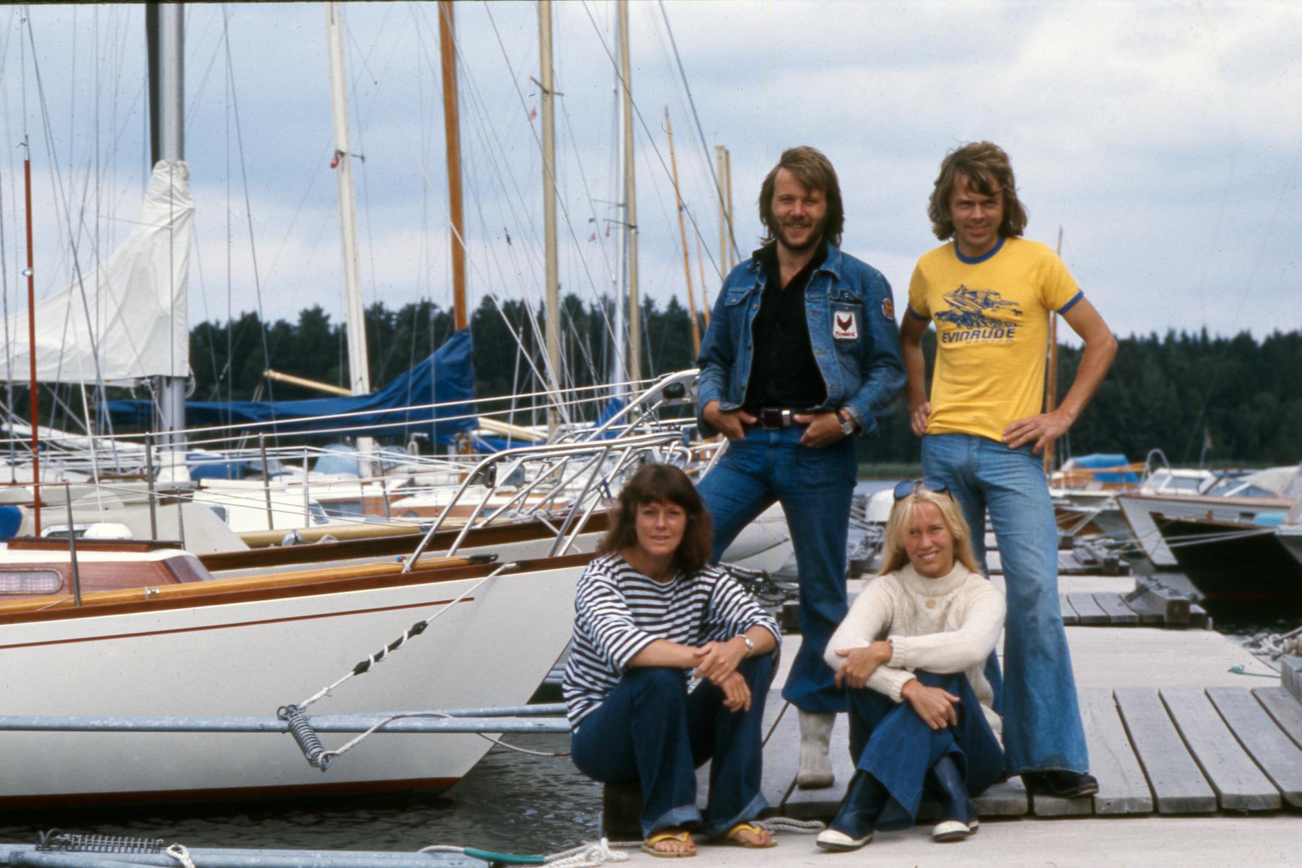 Ett somrigt ABBA 1975.