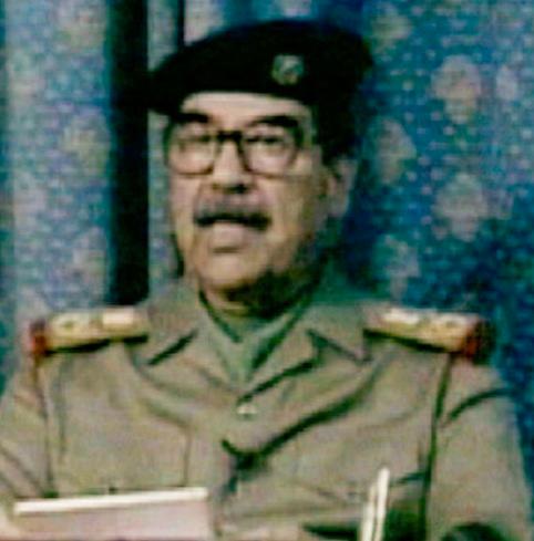 Saddam Hussein – en störtad diktator.