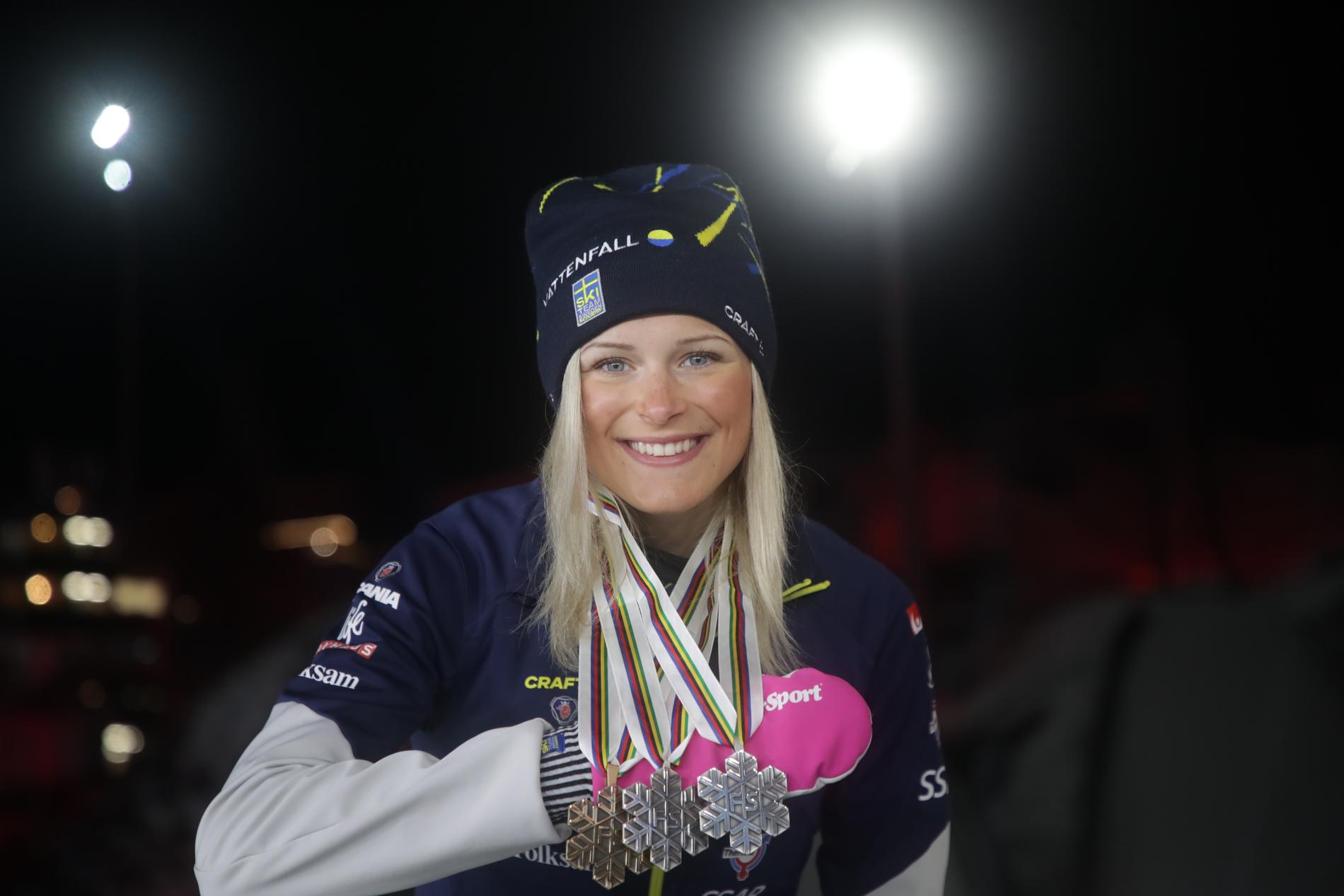 Frida Karlsson är ett av Sveriges största medaljhopp i vinter-OS 2022