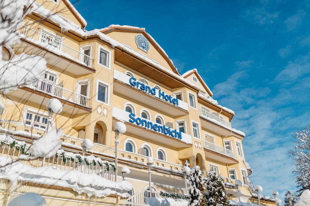 Grand Hotel Sonnenbichl i södra Tyskland.