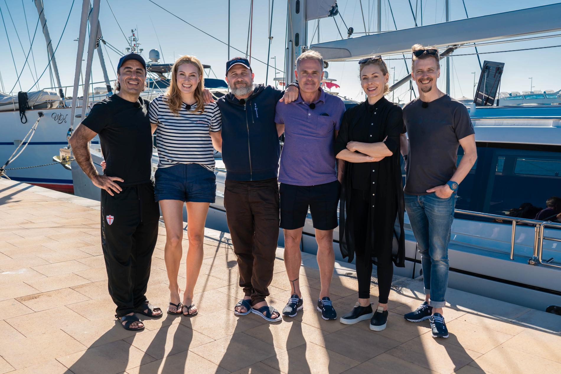 Inspelningen av tredje säsongen av ”Över Atlanten” har satt igång. Med ombord är Özz Nûjen, Jessica Almenäs. Marko Lehtosalo, Anders Limpar, Eva Röse och Paul Svensson. 