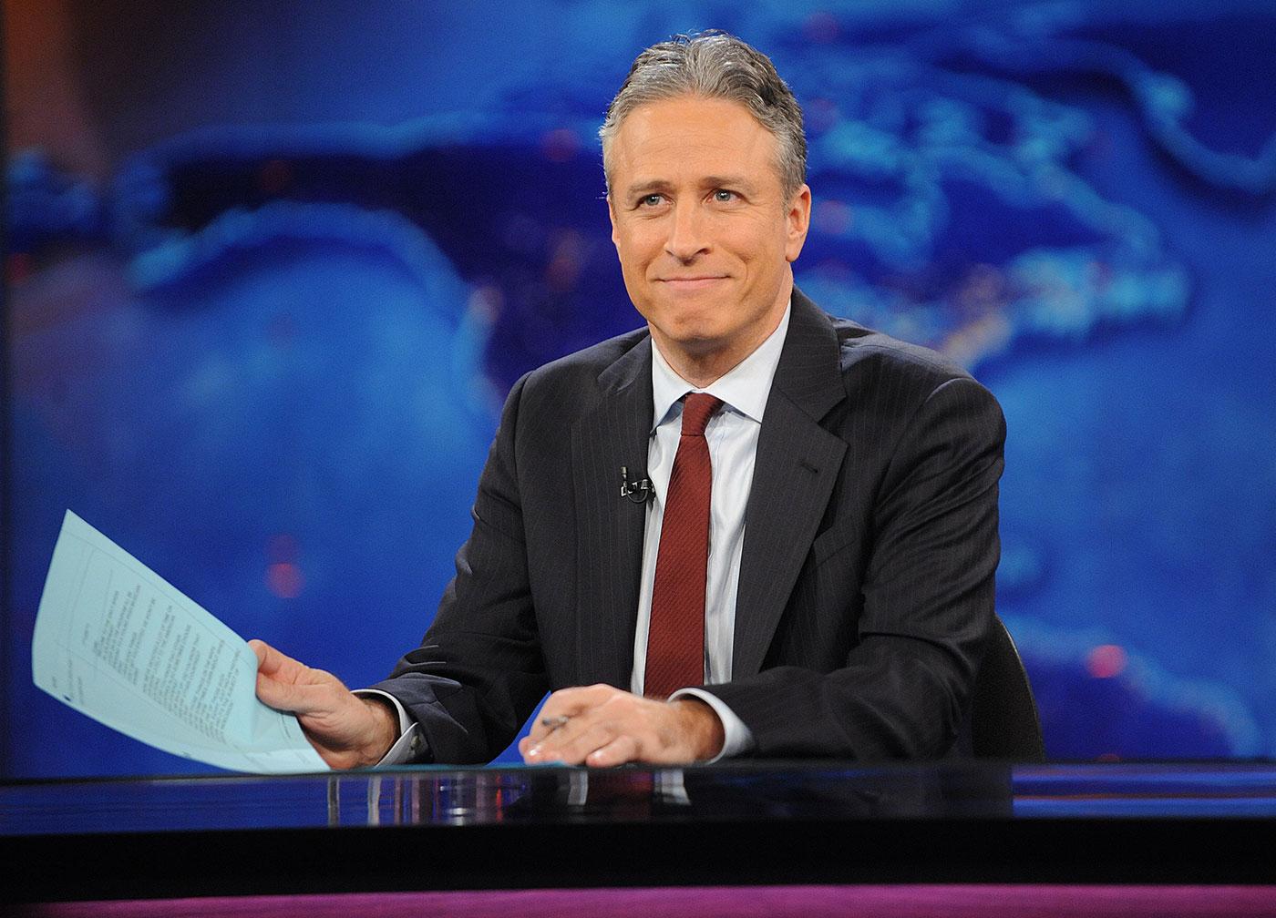 Jon Stewart lämnar ”The daily show”.