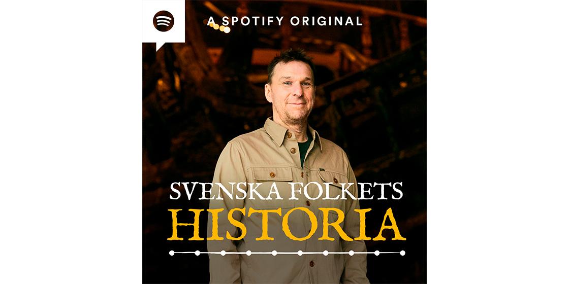 Anders Lundin programleder podden Svenska Folkets Historia.