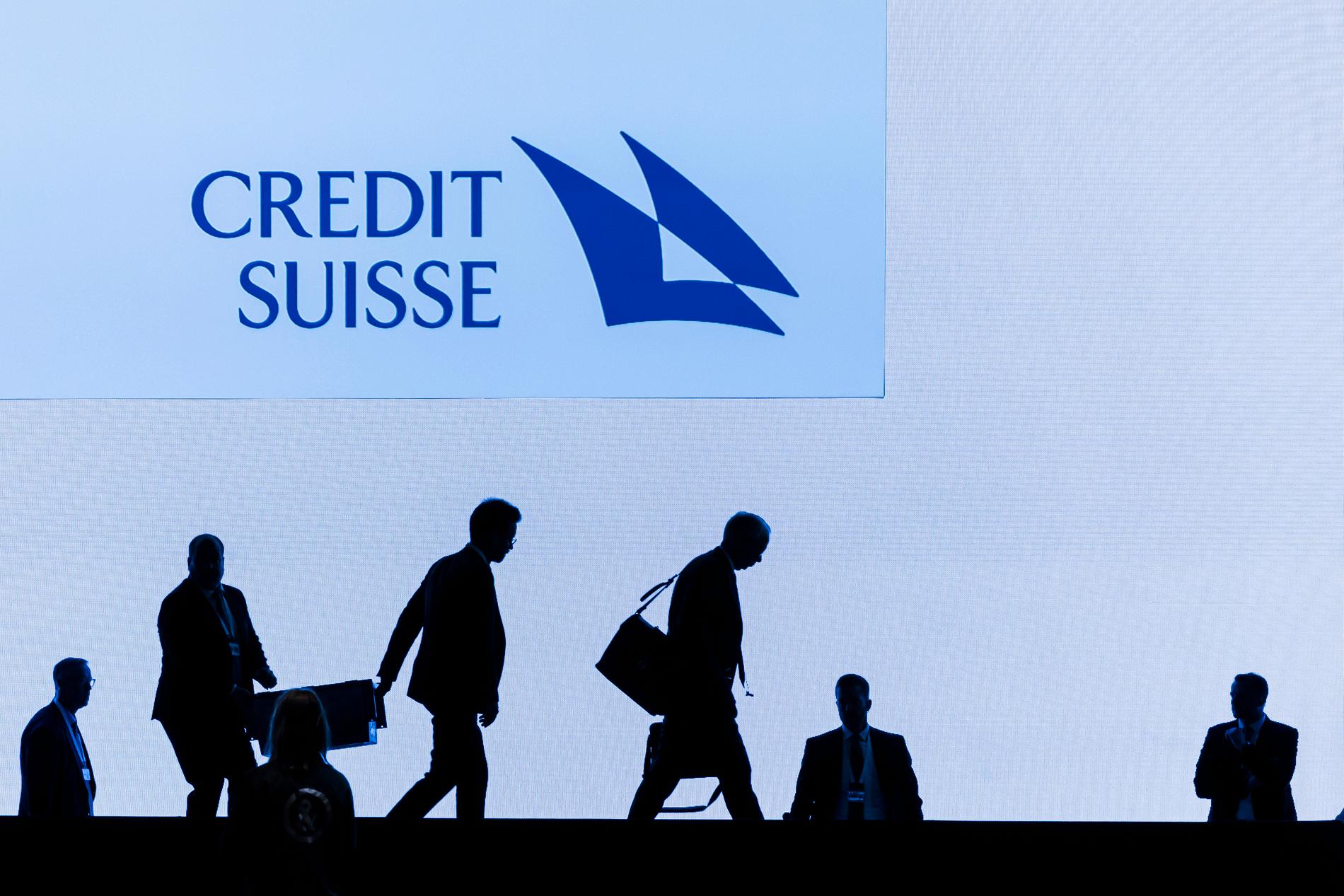 Credit Suisse behövde räddas undan kollaps.