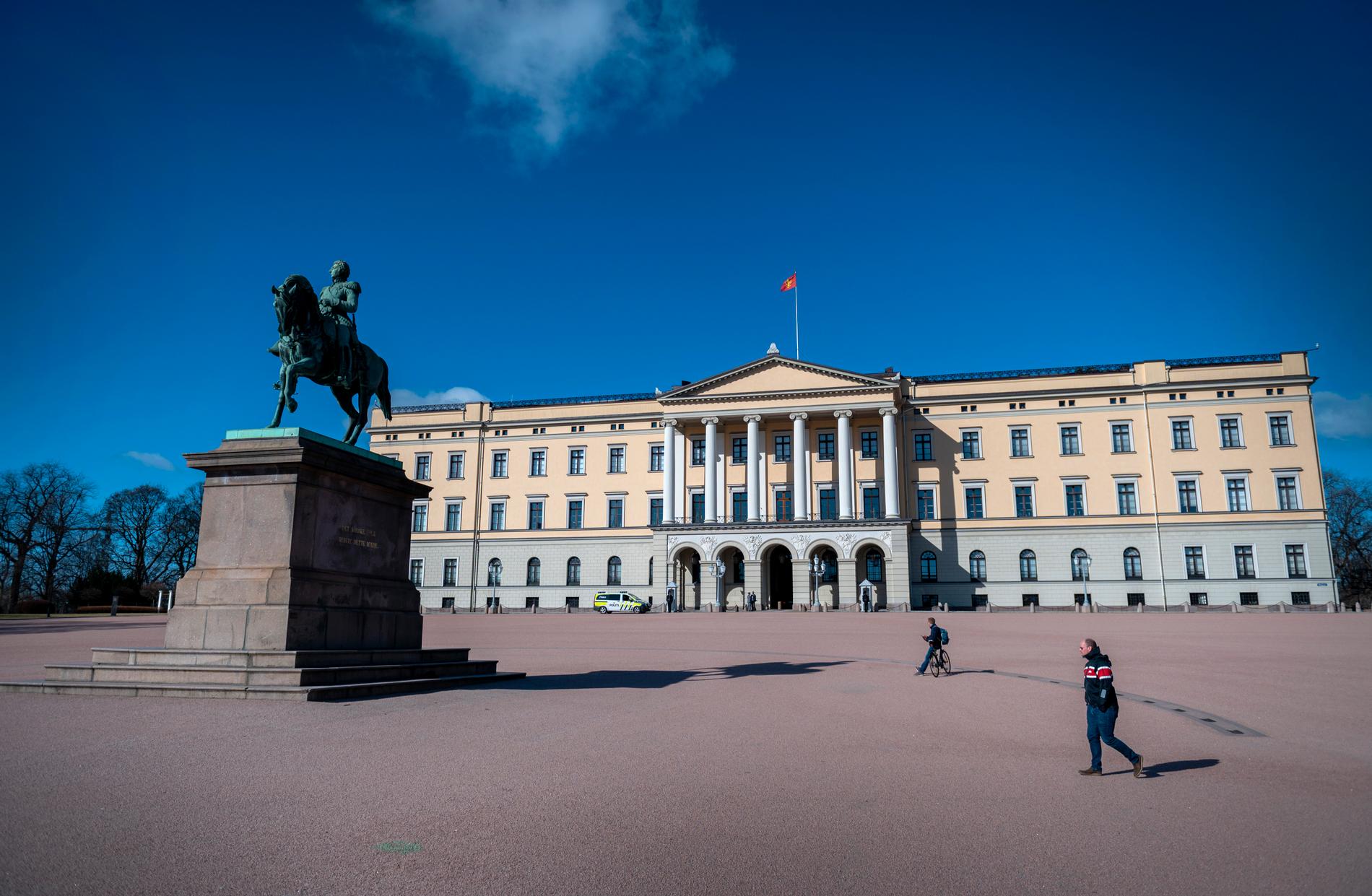 Kungliga slottet i Oslo.