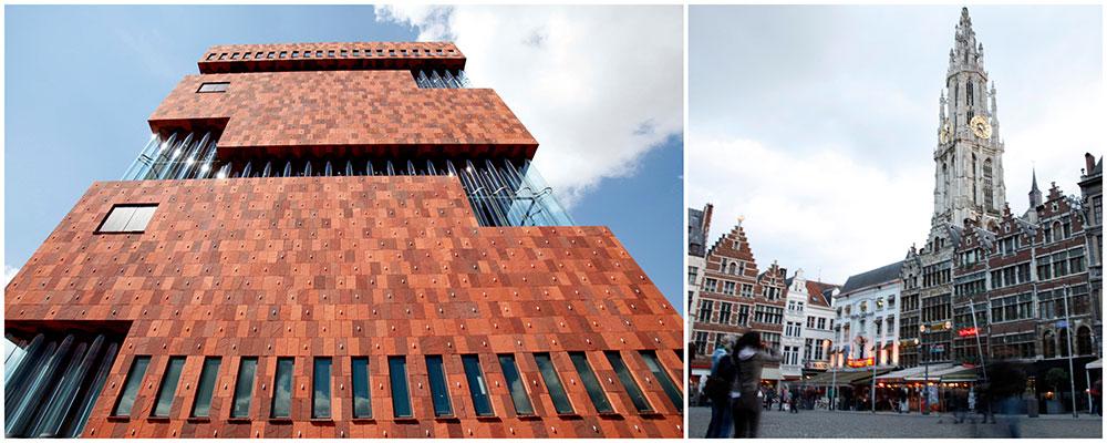 Museum Aan de Stroom, eller MAS som det kallas, är mycket sevärt. Likaså alla fina kvarter i Antwerpen som är fulla av butiker, mode och design. 