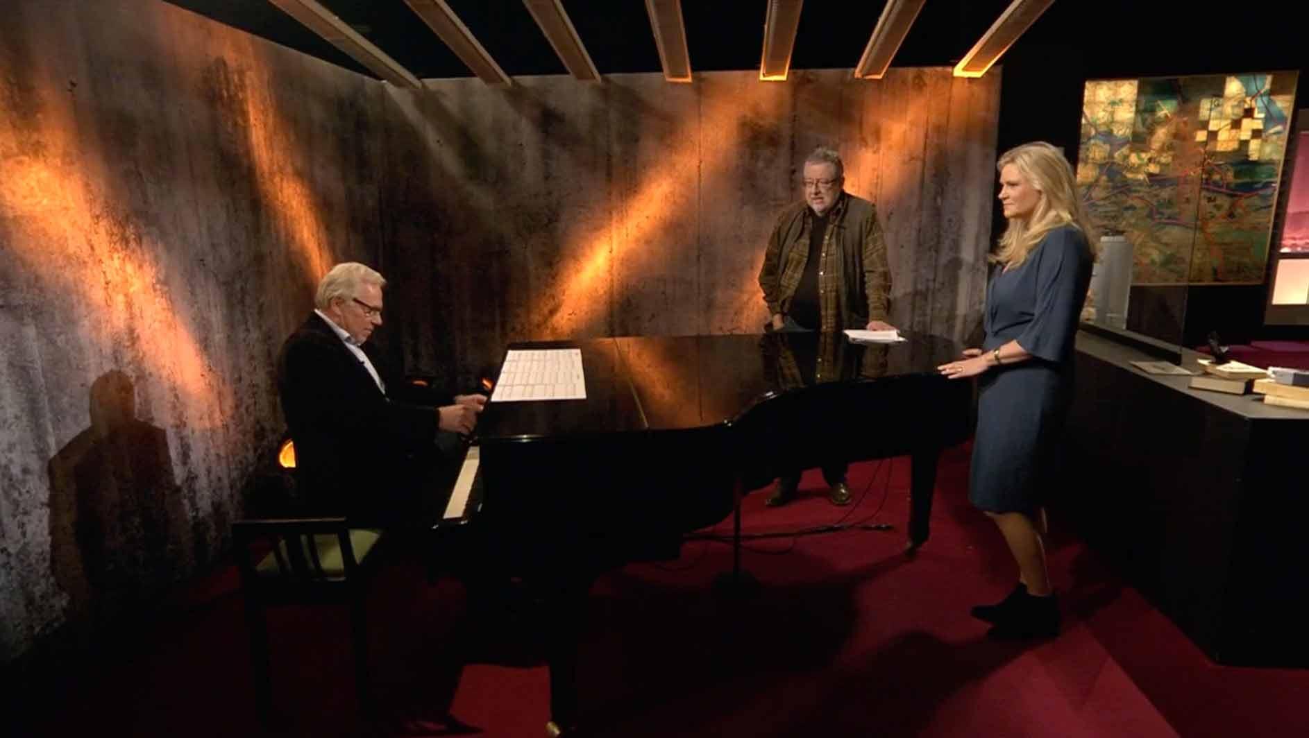 Tillsammans med musikern Anders Berglund försökte GW Persson och programledaren Camilla Kvartoft reda ut om Frans vinnarlåt är ett plagiat.