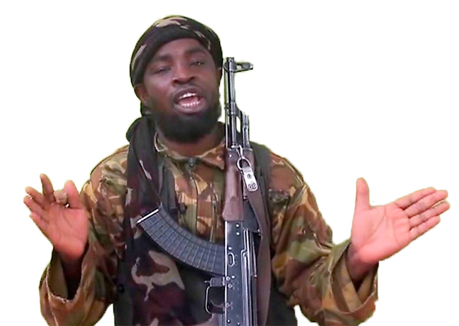 Boko Haram-ledaren Abubakar Shekau. Foto. AP