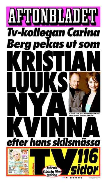 Aftonbladet den 26 maj.