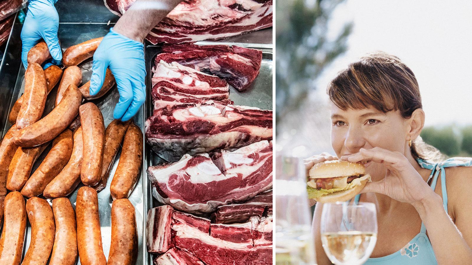 Köttkonsumtionen minskar och det är framförallt kvinnorna som väljer bort det på tallriken.