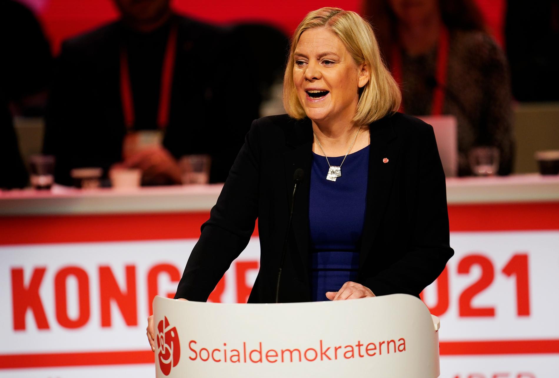 Magdalena Andersson lovade att ”släppa loss” mer som partiordförande. Hundra miljarder i klimatsatsningar var kanske ett första steg i frigörelseprocessen från finansministerrollen.