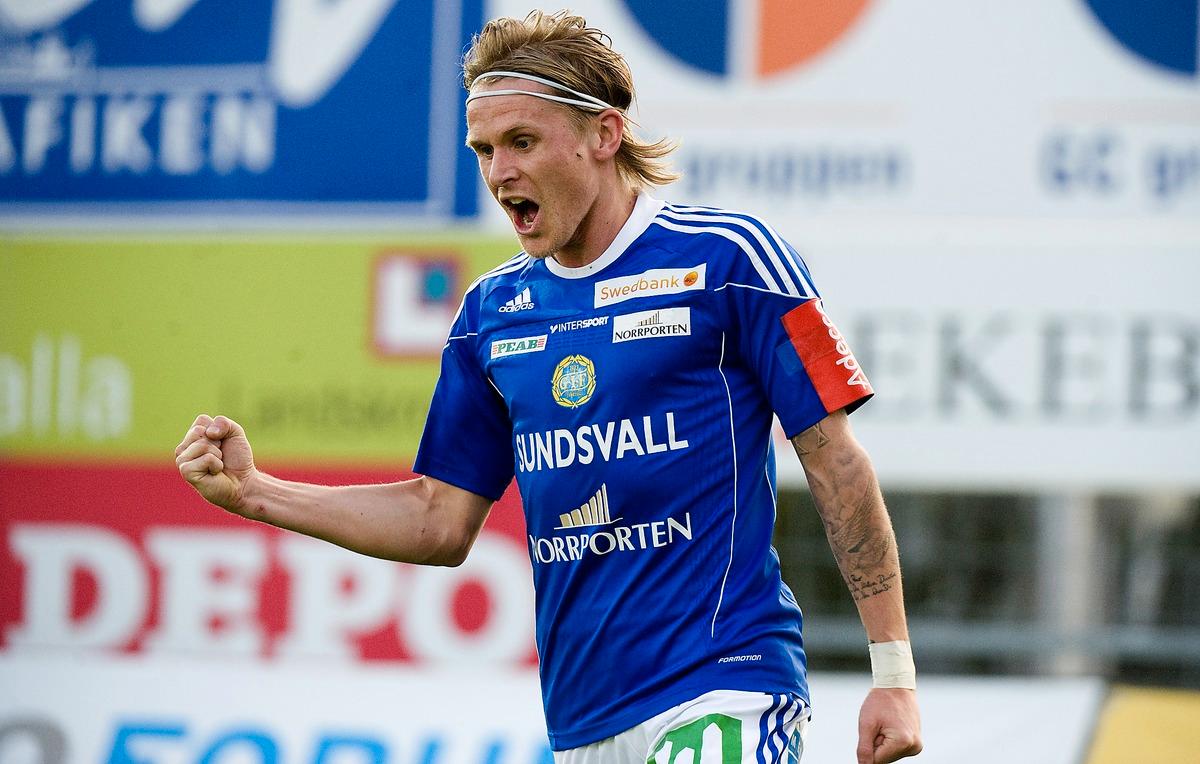 Ari Skúlason gjorde matchens enda mål när hans Sundsvall bortabesegrade Assyriska.
