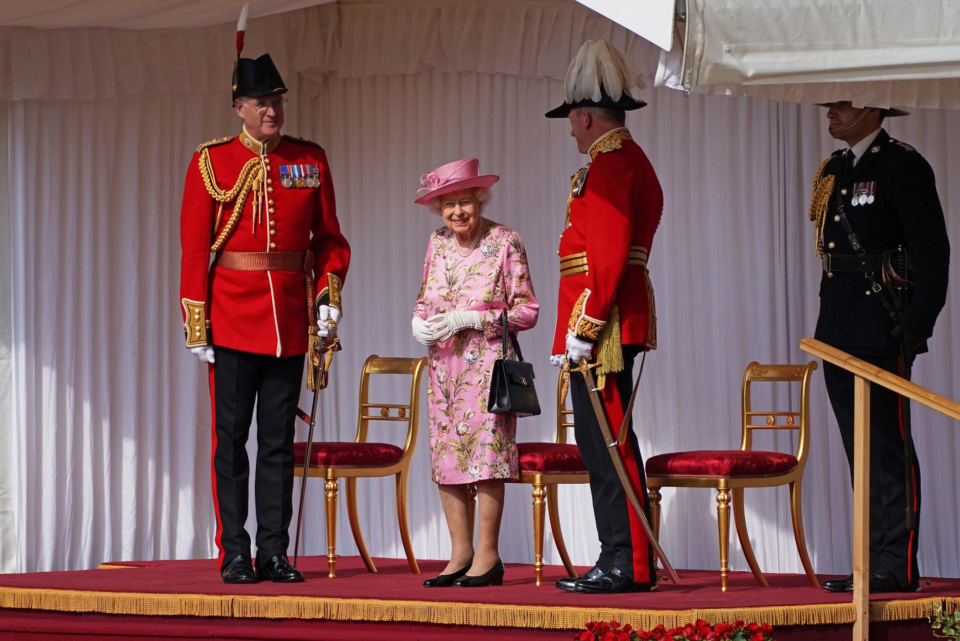 Makarna Biden är det femte presidentparet den brittiska drottningen tar emot. 