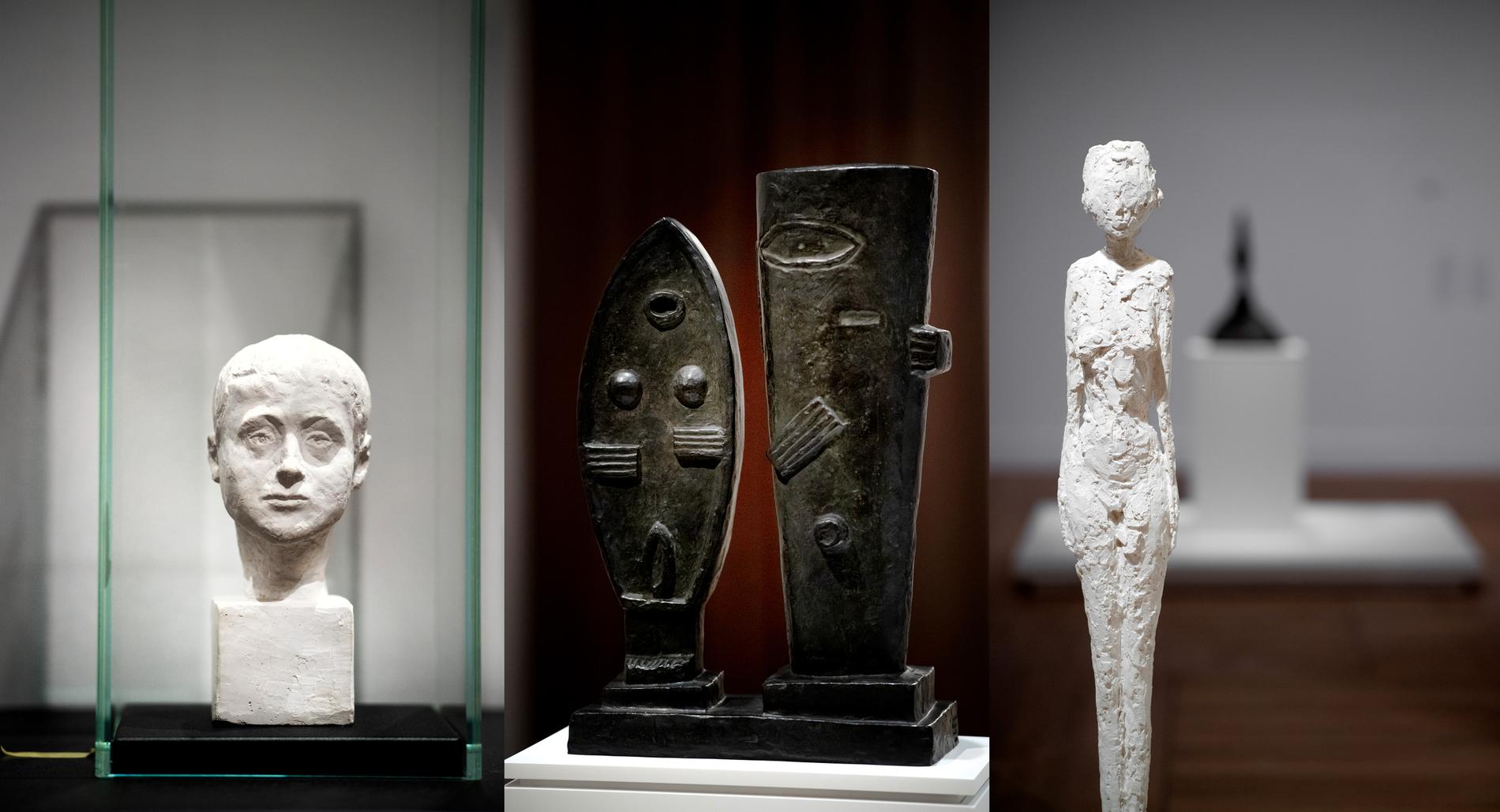 Utställningen med Alberto Giacometti är förlängd till den 30 maj. Arkivbild.