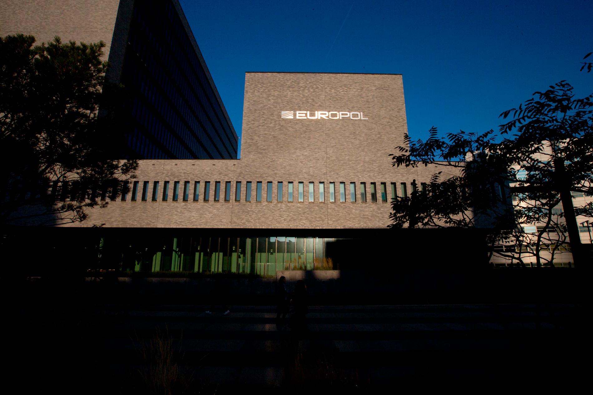 Europols högkvarter i nederländska Haag i oktober.