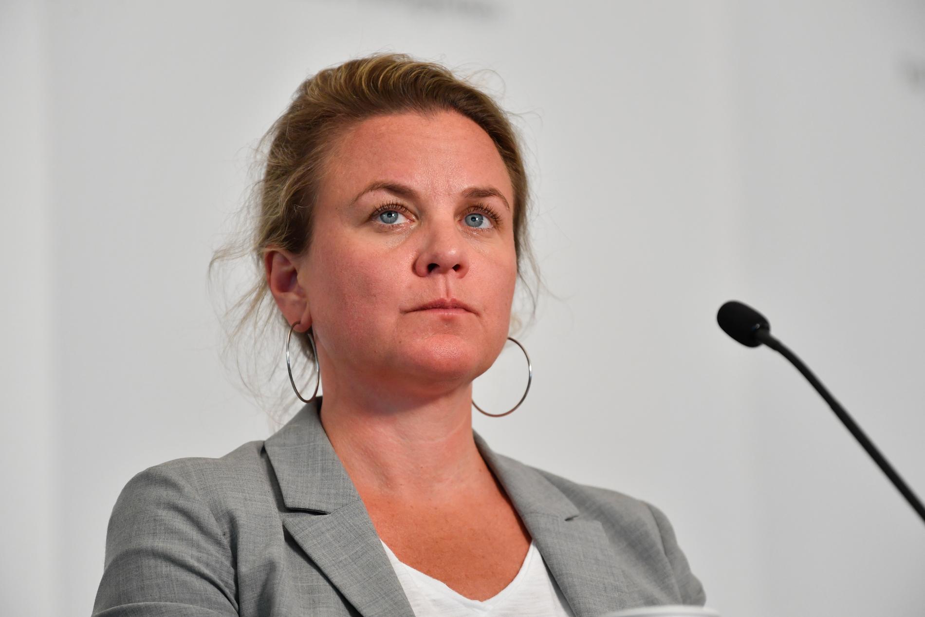 Johanna Sandwall, krisberedskapschef, Socialstyrelsen.