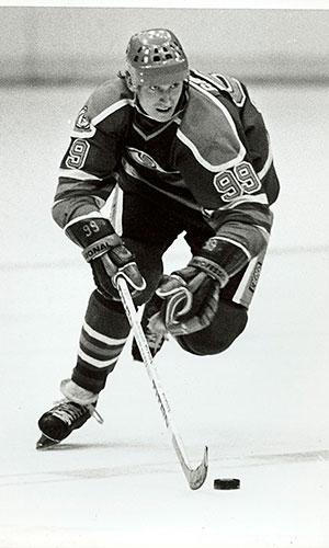 Gretzky hade hela 51 raka matcher med poäng.