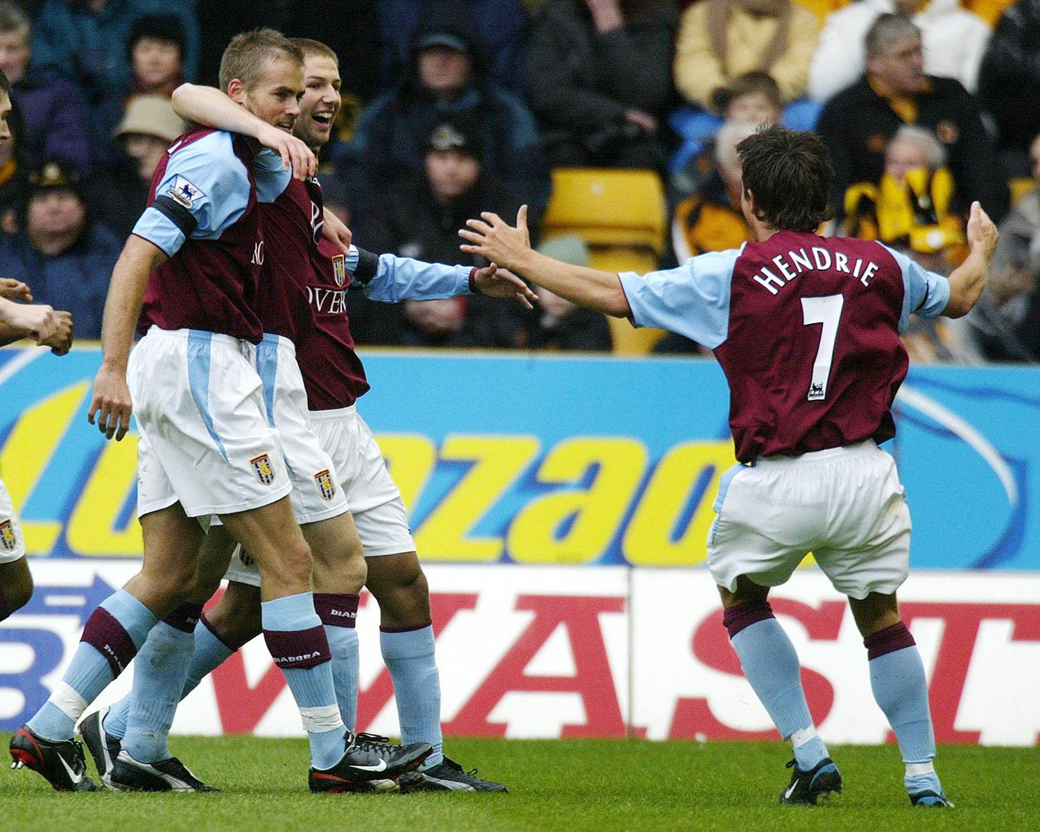 Med Olof Mellberg i Aston Villa, 2001–2005.