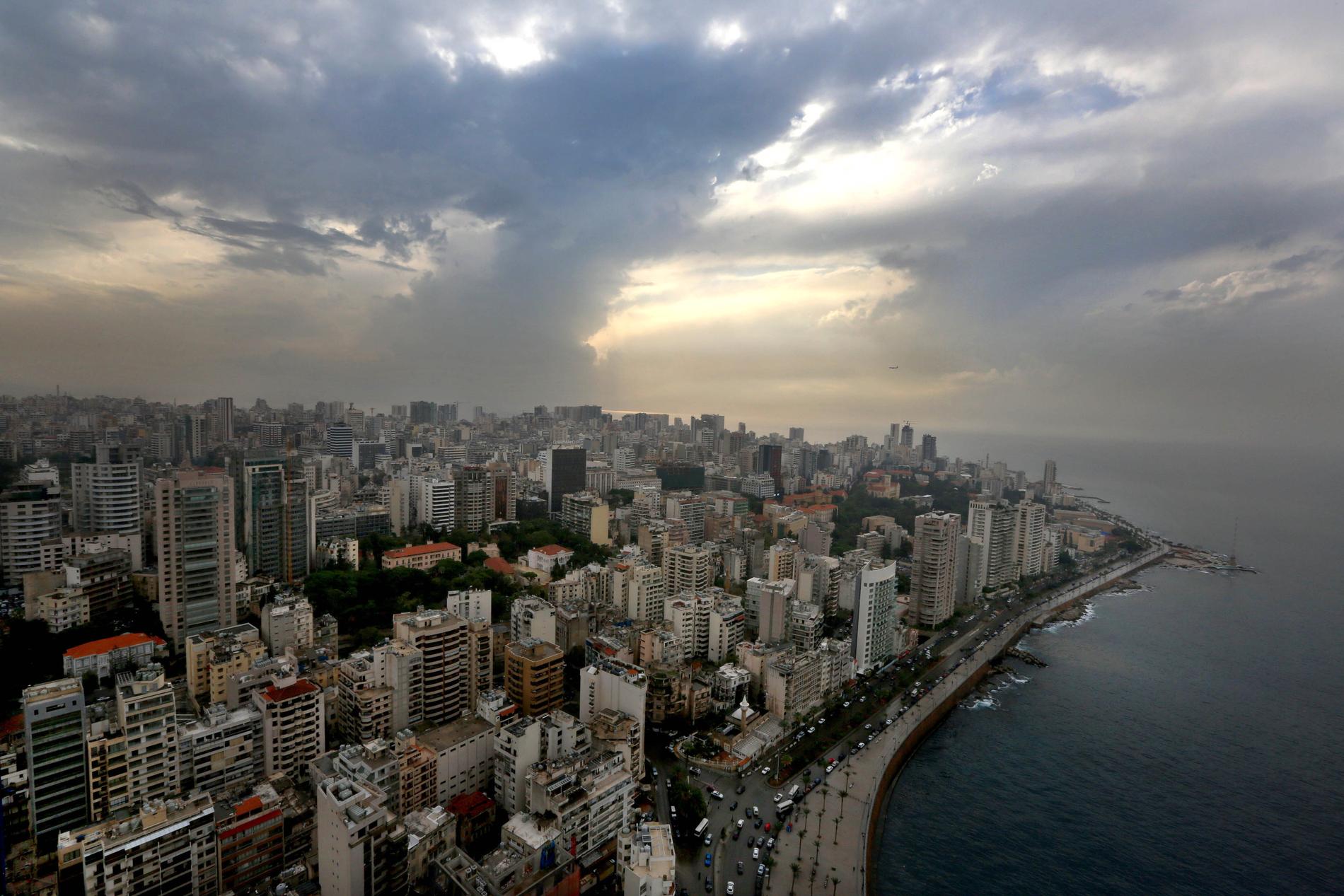 Libanons huvudstad Beirut. 